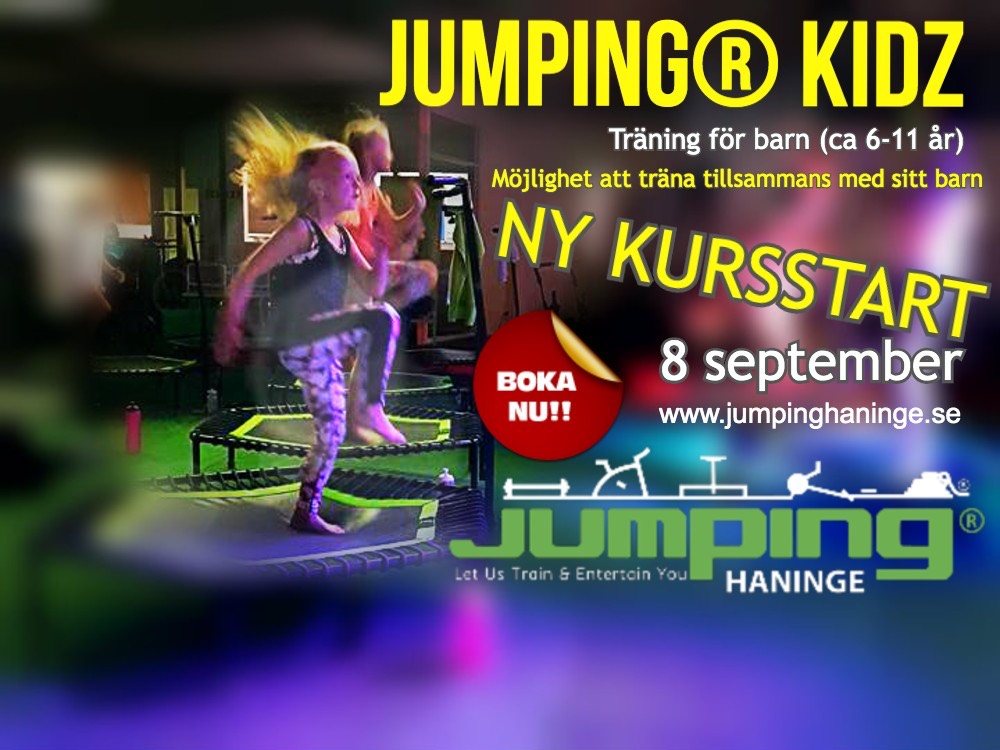 Jumping Kidz underlag 3 KURSSTART  STÖRRE